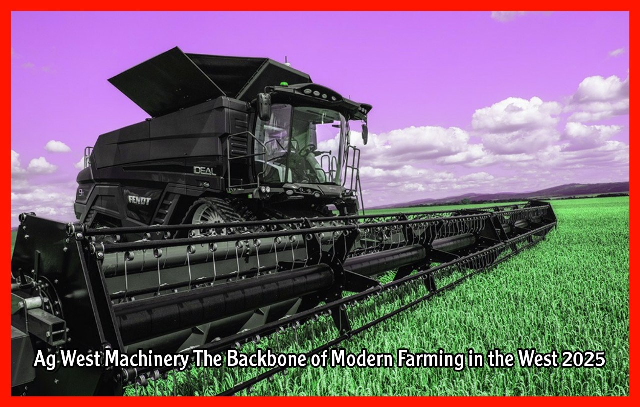 Ag West Machinery The Backbone of Modern Farming in the West 2025