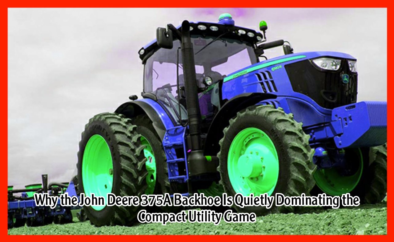 Why the John Deere 375A Backhoe Is Quietly Dominating the Compact Utility Game