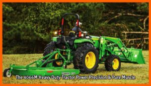 The 4066M Heavy Duty Tractor Power Precision & Pure Muscle